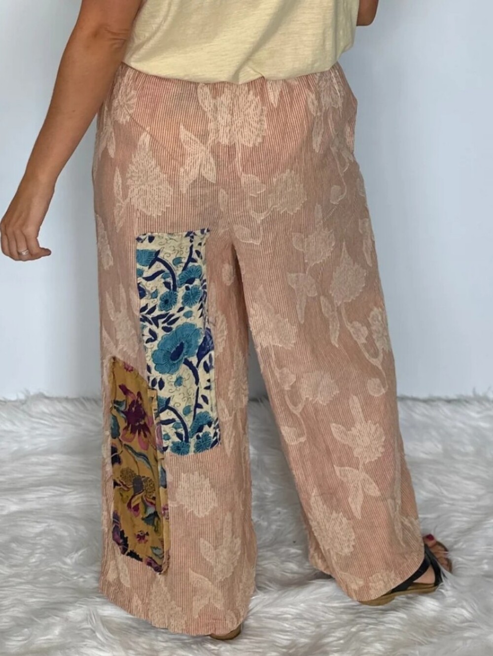 #1782 Jaded Gypsy Sweet Meadows Pants - Picture 5 of 6